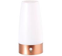 Lunartec Lampe de table ronde avec capteur de mouvement PIR