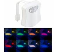 Lampe de toilettes veilleuse à LED 16 couleurs avec capteur de mouvement [Lunartec]