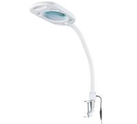 Lunartec Lampe-loupe en verre à grossissement 5x - 450 lm / blanc lumière du jour