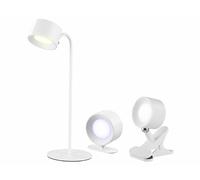 Lunartec Lampe magnétique rechargeable télécommandée CCT 160 lm 3 en 1