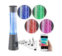 Lunartec Lampe RVB à paillettes avec haut-parleur et fonction bluetooth