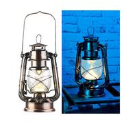 Lunartec Lampe-tempête LED à intensité Variable 200 LM / 3000 K/Coloris br...