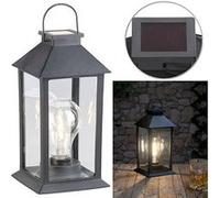 Lunartec : Lanterne LED solaire 5 lm avec capteur de luminosité