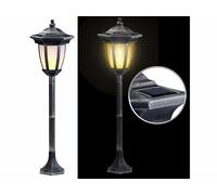 Lunartec Lanterne solaire sur pied 24 LED effet flamme