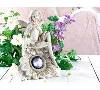 Lunartec Lutin assis avec éclairage solaire LED
