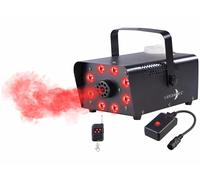 Lunartec Machine à fumée 700 W télécommandée avec LED RVB