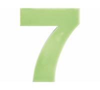 Lunartec Numéro de maison phosphorescent - ''7''