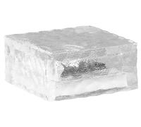 Lunartec Pavé Lumineux à LED Solaire - 10 X 10 X 5 cm