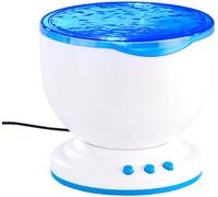 Lunartec Projecteur à Reflets Aquatiques avec Haut-Parleur