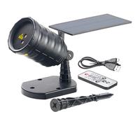 Lunartec Projecteur laser 3 effets stellaires - Solaire avec télécommande