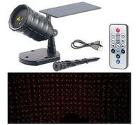 : Projecteur laser 3 effets stellaires - Solaire avec télécommande