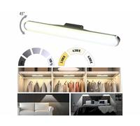 Lunartec Réglette LED 260 lm orientable et rechargeable - 35 cm