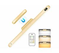 Lunartec Réglette LED CCT rechargeable télécommandée avec capteur PIR - coloris doré