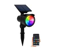 Lunartec Spot LED solaire connecté RVB CCT 50 lm