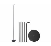 Lunartec Support sur pied modulable jusqu'à 150 cm pour lampe magnétique - coloris noir
