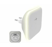 Lunartec Veilleuse secteur carrée LED CCT avec capteur d'obscurité