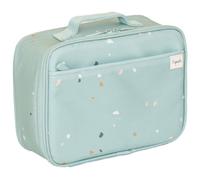 Lunch bag en tissu recyclé Terrazzo vert