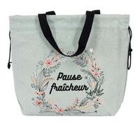 Lunch bag isotherme Pause fraîcheur 36x33x10cm Vert G