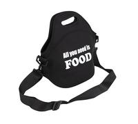 LUNCH BAG NEOPRENE 30 x 30 x 17 cm BLACK EXPERT BGEU4332 SAN IGNACIO