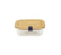 AltoBuy Lunch Box 104cl en Verre avec Couvercle en Bambou