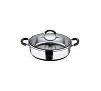 Lunch Box Ø28x7,5cm 3,8l Acier Inoxydable Avec Couvercle Foodies Bgmp-1503-Bk Masterpro