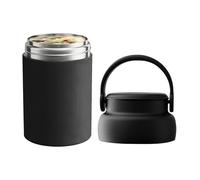 Lunch Box - 600ml Stainless Steel Vacuum Insulated, Portable Food Storage Container, Top Performance Parts, Adults Kids Work School Camping Picnic Travel, Salad Soup Fruit Rice Meal Accessory