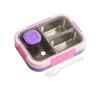 Lunch Box 720 Ml En Acier Inoxydable Hermétique Multi-Compartiments