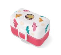 Lunch box à compartiments pour enfant Tresor 800ml Rose Birds Monbento