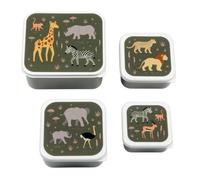Lunch box - A LITTLE LOVELY COMPANY - Savane - 3 tailles - 100% sans BPA - Non compatible lave-vaisselle