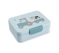 Lunch box avec sÃ©parateur bÃ©bÃ© Done by Deer Tiny farm Bleu TU
