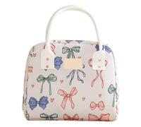 Lunch Box Bag - Reusable Leakproof Bow Container, Reusable Lunch Bags Box Holder, School Bag | For Kids Adults School Work Travel Camping Fishing Picnic Office Outdoor Hiking Food Snack