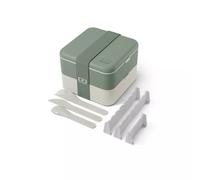 Lunch Box Boîte repas modulable Monbento 1 L bicolore verte