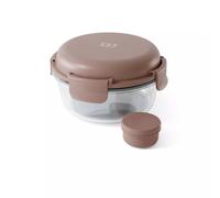 Lunch box bol à salade en verre Monbento 950 ml rose