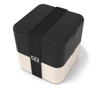 Lunch box carrée 2x850ml cream onyx