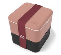 Lunch box carrée 2x850ml moka onyx