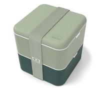 Lunch box 2 compartiments Square 1,7L Made in France Vert Bicolor Monbento