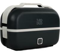- Lunch Box Chauffante Cuit- Vapeur & Plateaux Inox De 450 Et 900 Ml Et Support Cuit-?ufs