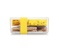 Lunch box compartimentée - - Bistro - Couverts - Lemon - Pandone Yellow