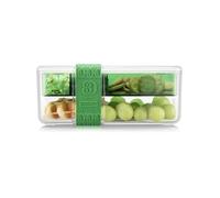 Lunch box compartimentée - - Bistro - Couverts - Vert