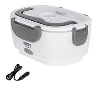 Lunch box électrique CAMRY - Chauffe déjeuner 12V et 220V jusqu'à 50°C - Blanc et gris