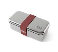 Lunch box en métal micro-ondable Sense Rose Moka 700ml Monbento