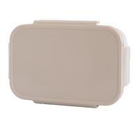 Lunch box en plastique recyclé Taupe