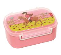 Sigikid - Boîte à goûter fille - Gina Galopp - Motifs colorés - Rose