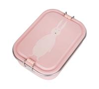 Trixie - Boîte à Repas pour Enfants en Acier Inoxydable - Grand Modèle - Mrs. Rabbit (Lapin)