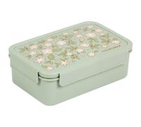Lunch box fleurs sage