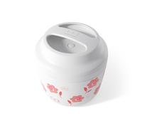 monbento - Bento Lunch Box Isotherme Element graphic Poppy - Boite Repas qui Maintient au Chaud/Froid Jusqu'à 10h - Idéale pour Travail/Pique-Nique - 550 ml - Sans BPA - Motif Floral