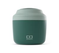 MONBENTO - Lunch box Isotherme - Boîte Repas Hermétique - Garde le Repas Chaud/Frais jusqu'à 10h - MB Element Vert Bicolor