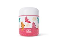 Lunch box isotherme MB Capsule 280ml rose Birds Monbento