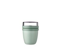 Lunch box - Mepal - Ellipse mini - 300 ml et 120 ml - Sans BPA - Vert Nordic sage