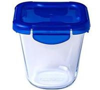 Pyrex Boîte haute Cook&Go en verre avec couvercle 12 x 12 cm